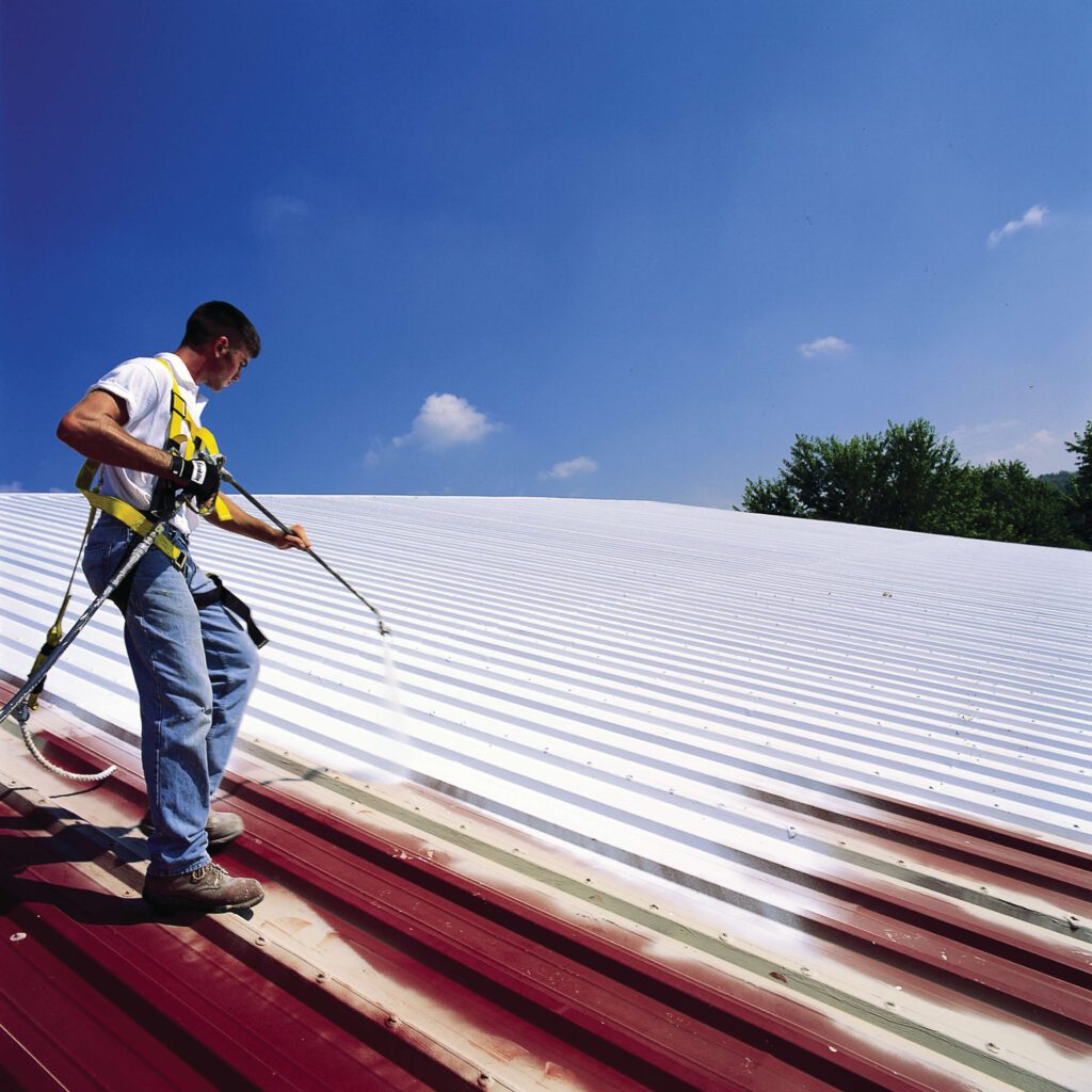 Metal Roof Restoration in Bedford,